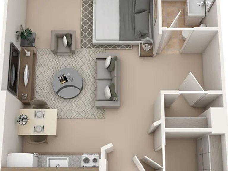 Stunning Large One Bedroom, Lake View, Elevator Building — Photo 6