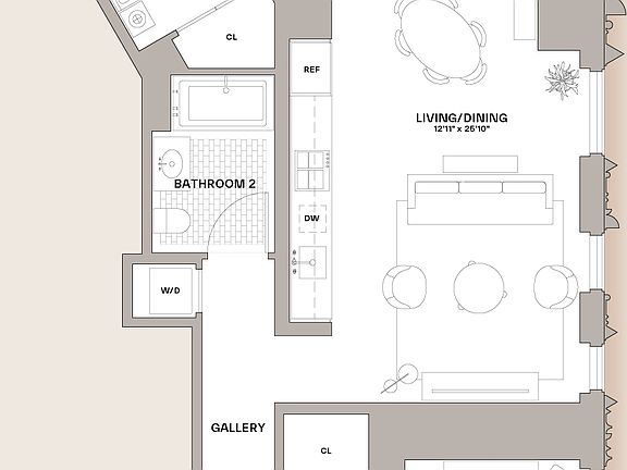 2nd image of 55 Fleet St #14F