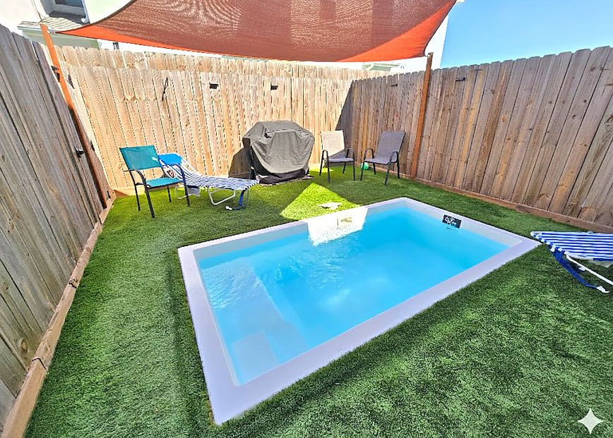 Extended stay - private salt water pool