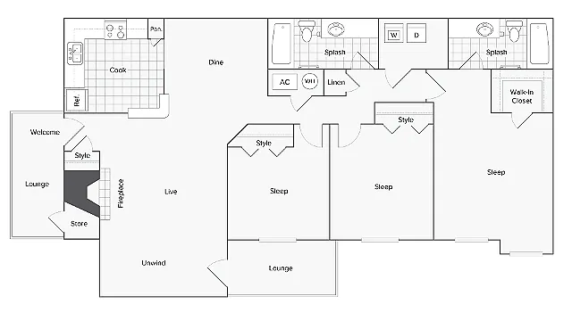 Floor plan Concord