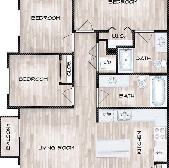 C3 Floorplan Diagram