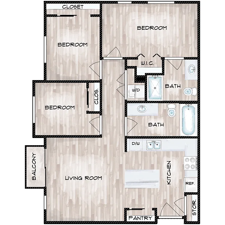 Floor plan C3