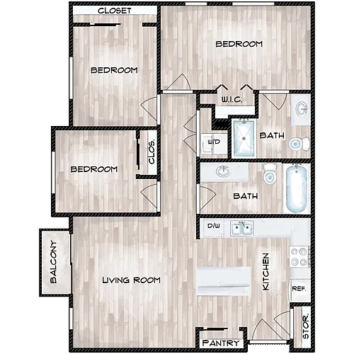 Floor plan C3