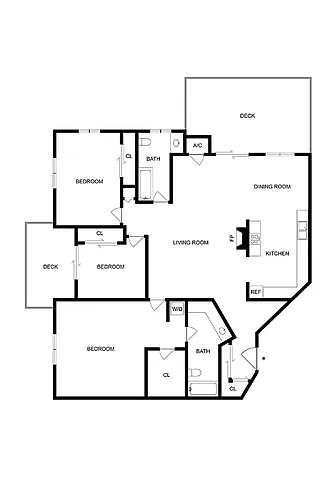 Floor plan Timberwolf (C1gi)