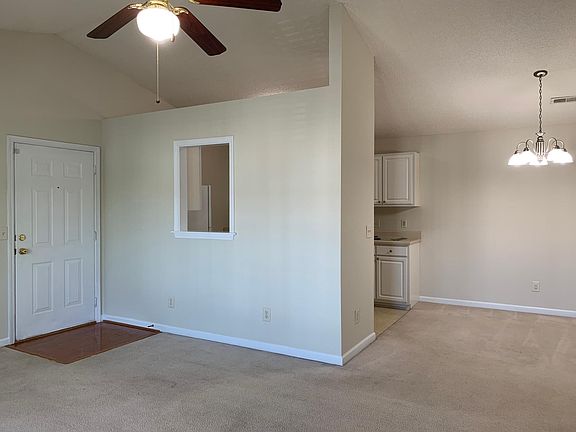 Living room - pass through window to kitchen