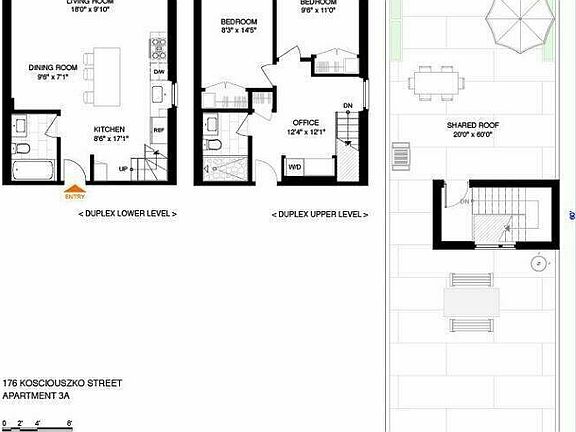 2nd image of 176 Kosciuszko St APT 3A