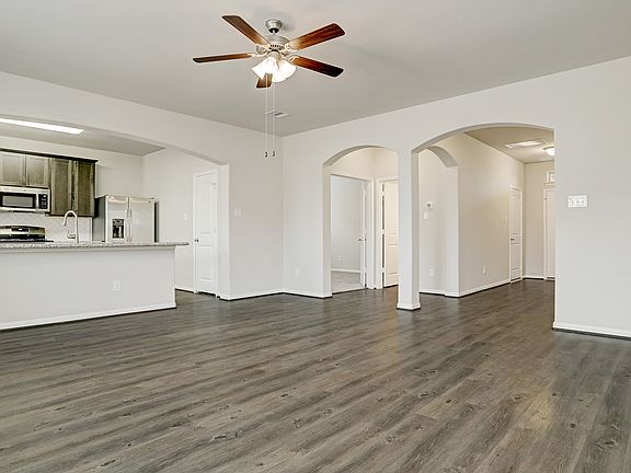 Kitchen overlooks great room