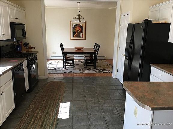 Kitchen slate floor