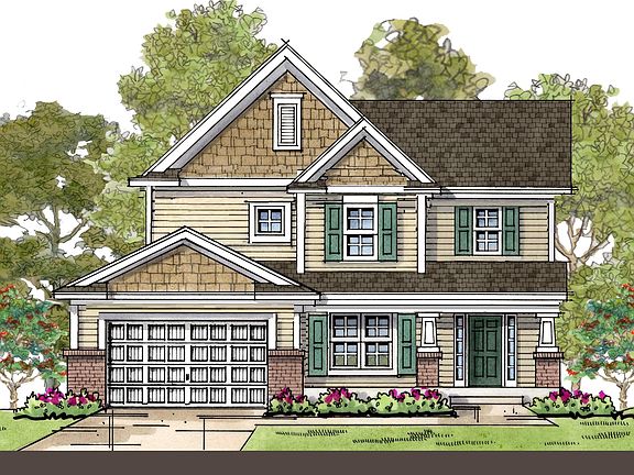 Elevation B- Optional features may be shown.