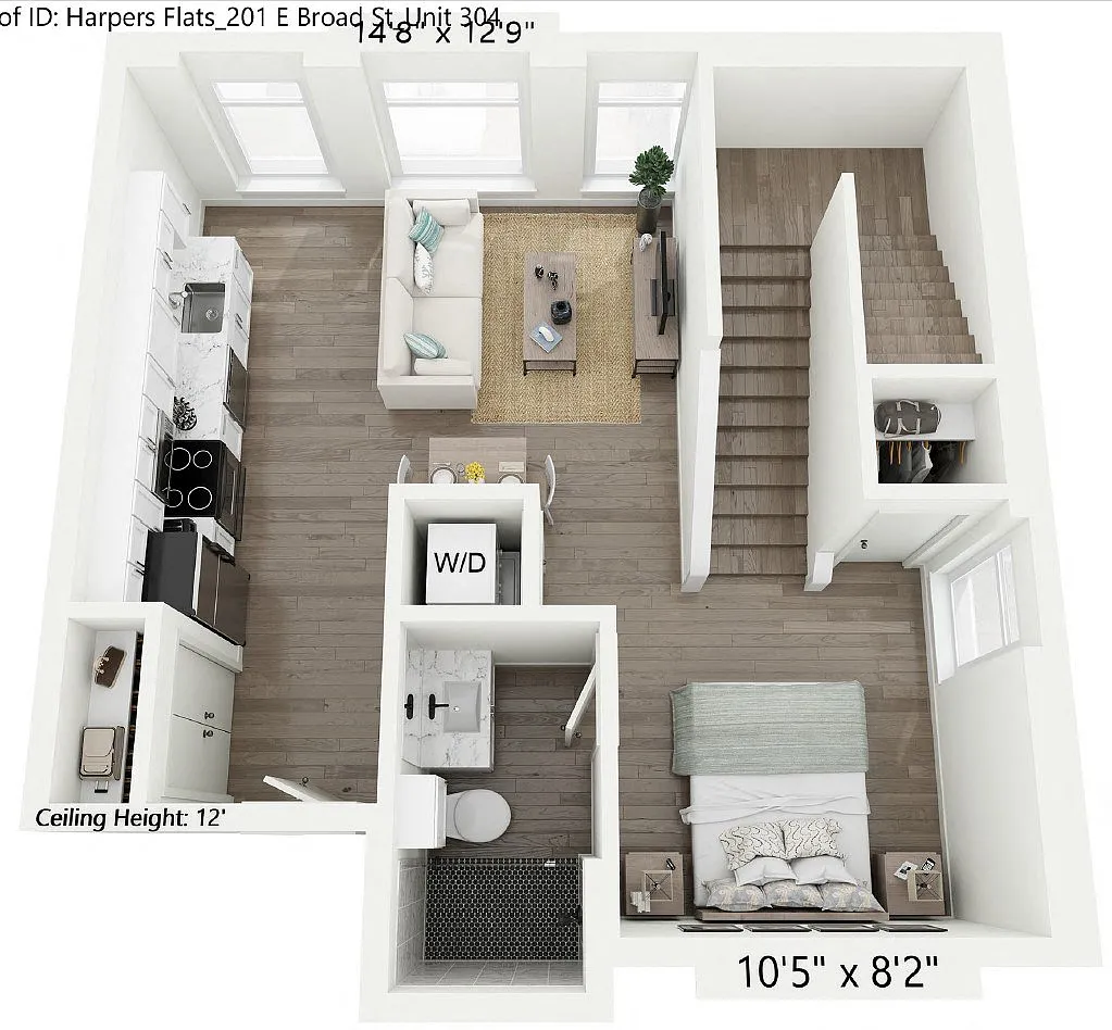 Floor plan Atticus