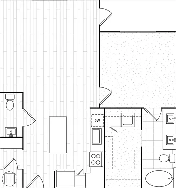 A6 One Bedroom A6 One Bedroom