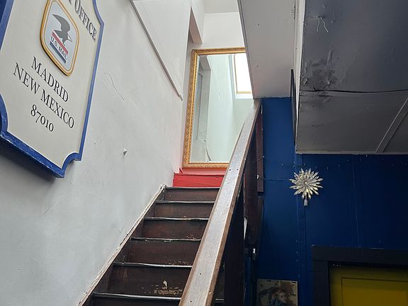 staircase to second floor
