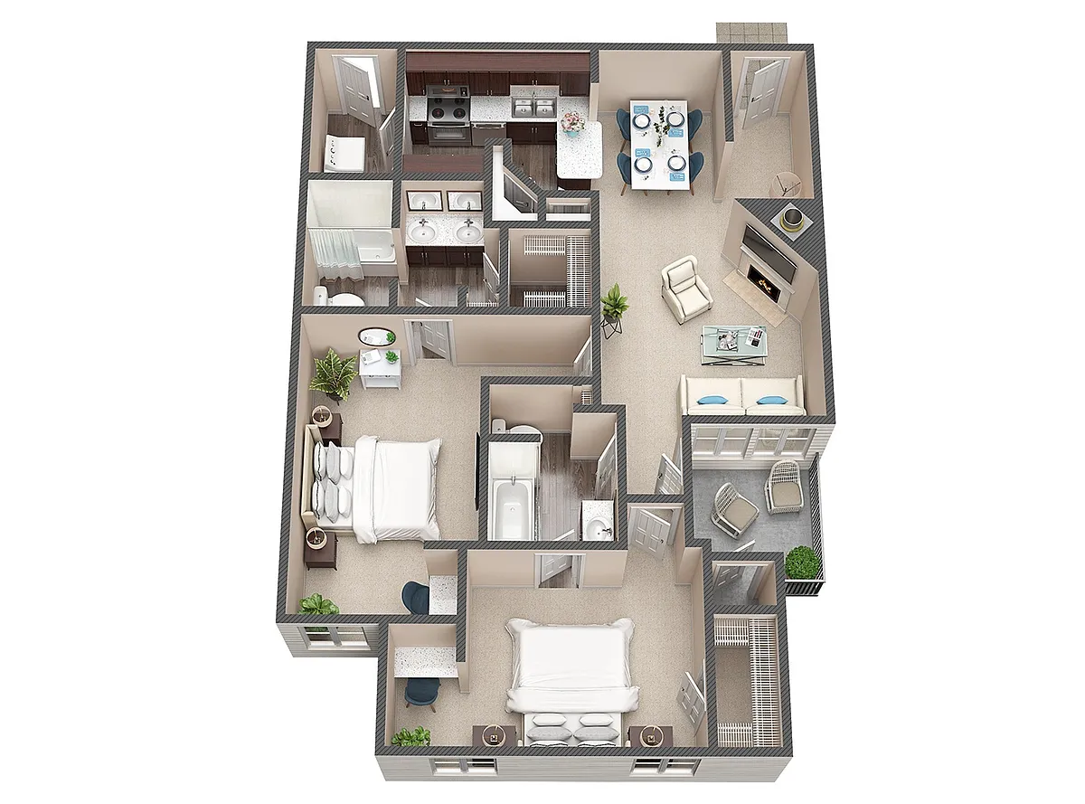 Floor plan B4