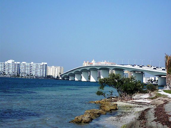 Sarasota's John Ringling Bridge. 