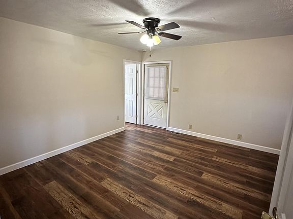 Living room (Front door, bathroom door)