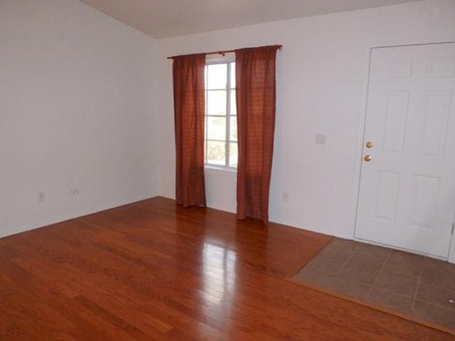 Living room with laminate flooring