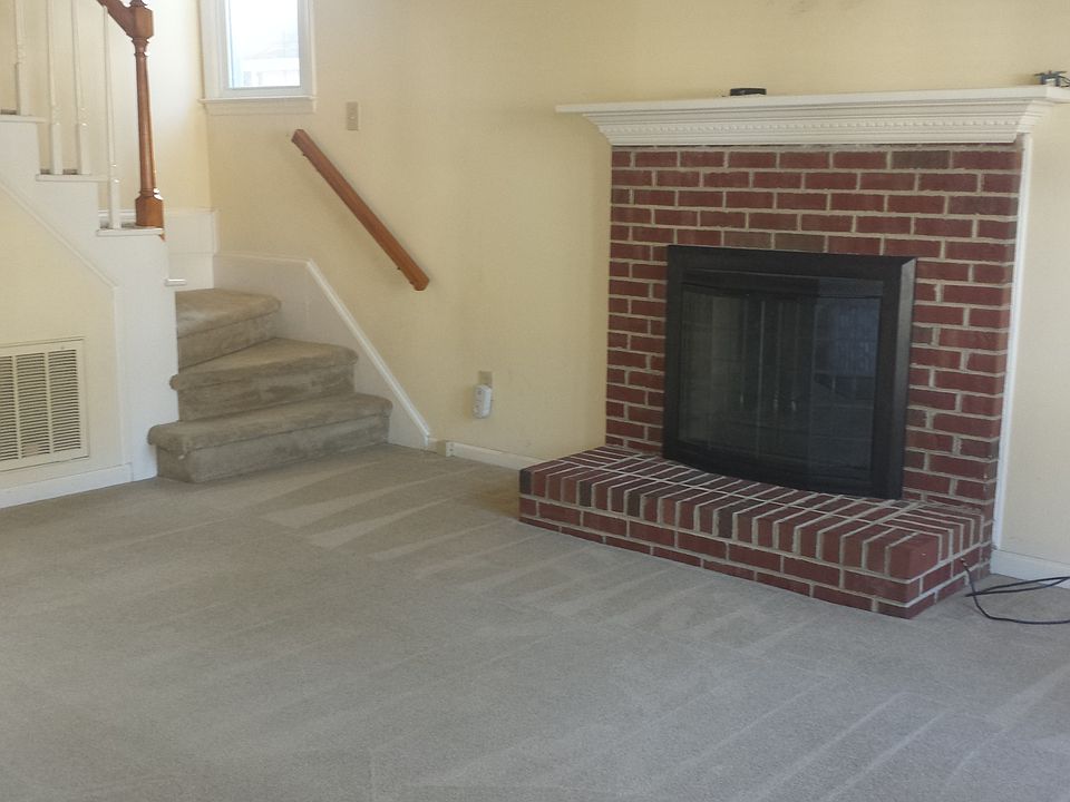 Fireplace in living room