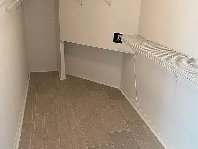 Master bedroom walk-in closet