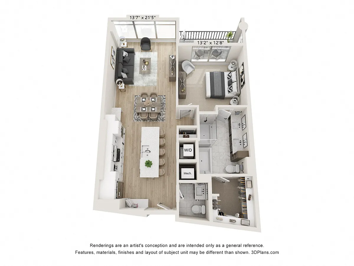 Floor plan The Foxton