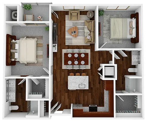 Floor plan B1
