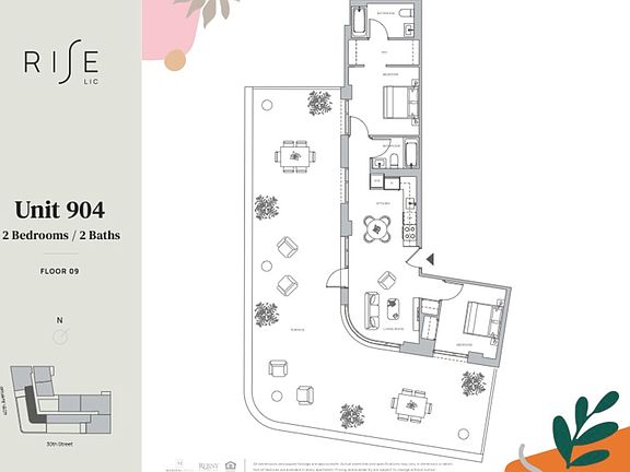 2nd image of 29-17 40th Ave #904