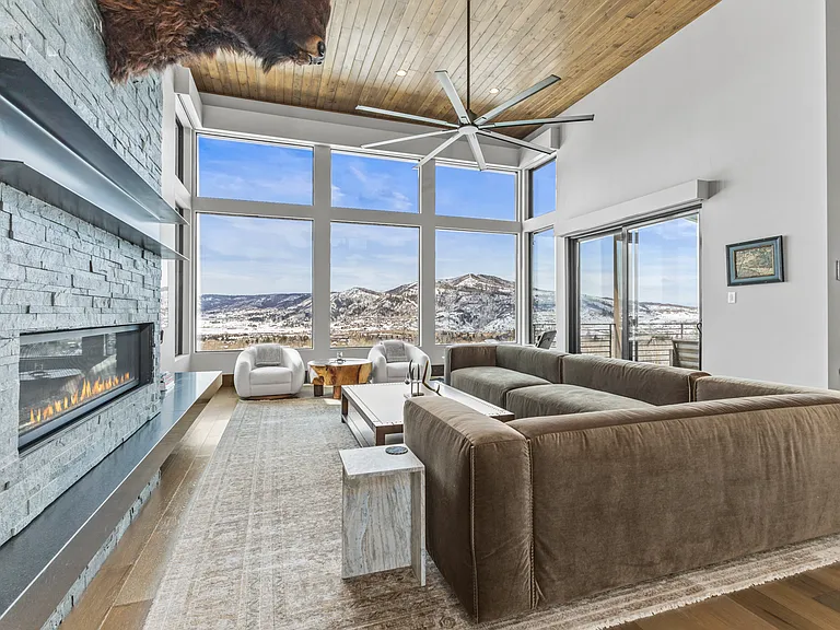 Living room with a view