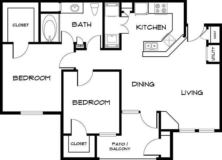 2nd image of 3477 Bob Rogers Dr #7104