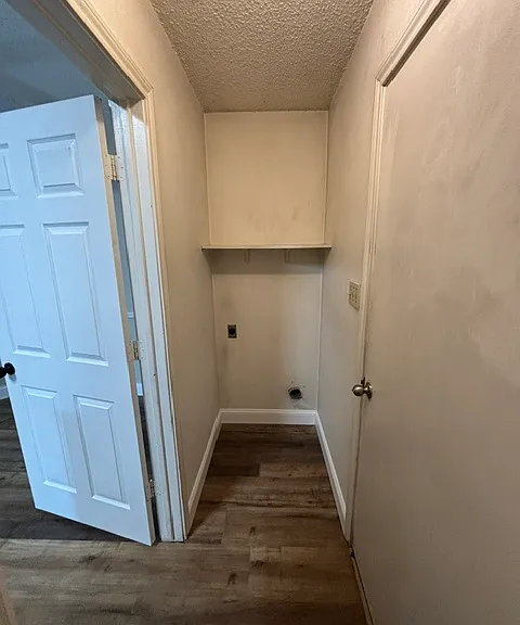 Laundry area - dryer section