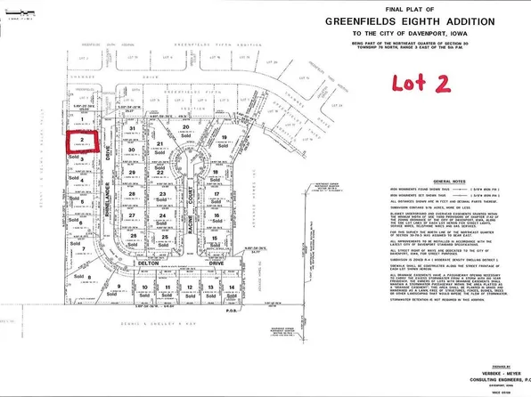 LOT 2 Rhinelander Dr, Davenport, IA 52804