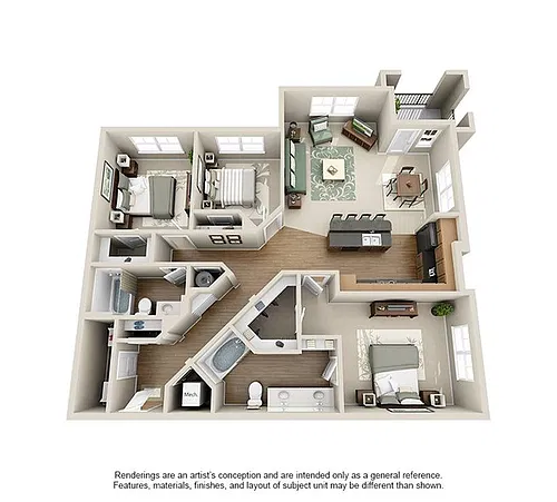 Floor plan C1