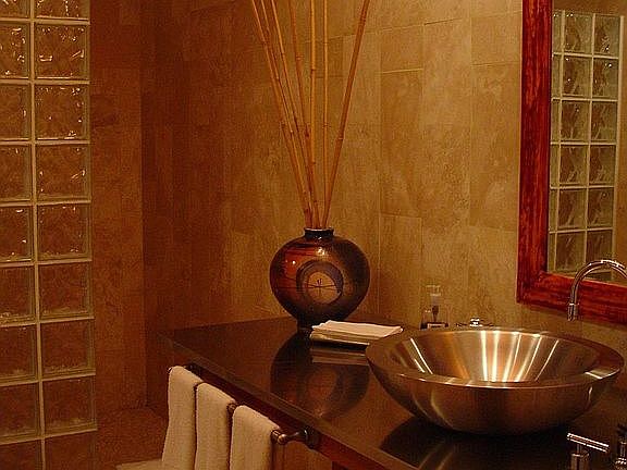 Marble bathrooms