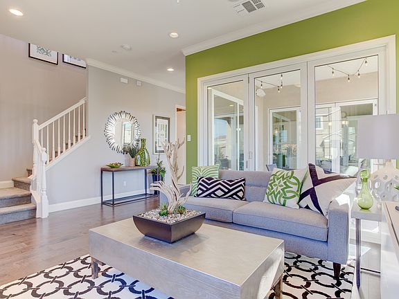 Generous and sunny great room