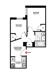 Rented by City Connections Realty