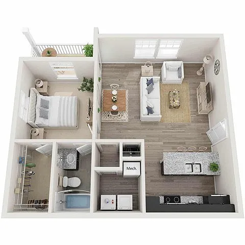 Floor plan Abbot