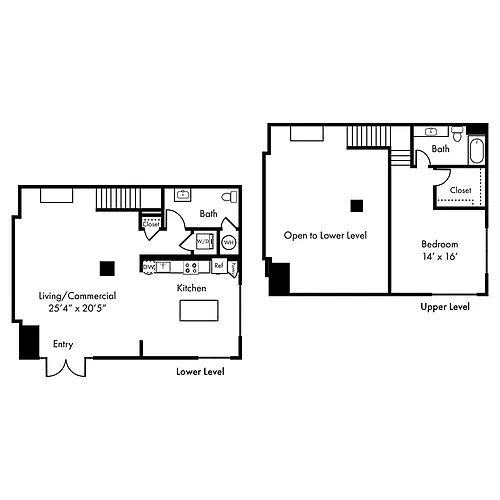 Floor plan U14M