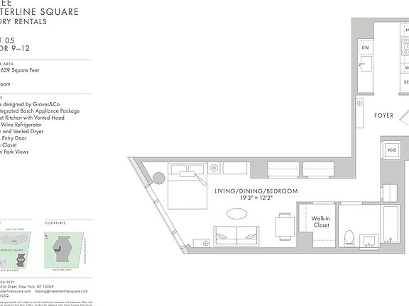 2nd image of 645 W 59th St APT 1005