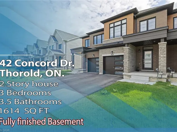 42 Concord Dr, Thorold, ON L2V 0K9