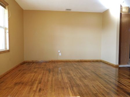 Livingroom refinished floors