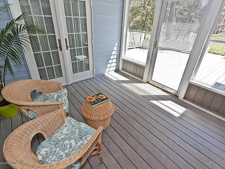 Enclosed Deck, From Breakfast Nook