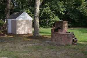BBQ and Shed