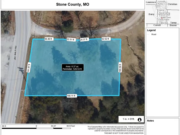 Lot 6 Joe Bald Rd, Kimberling City, MO 65686
