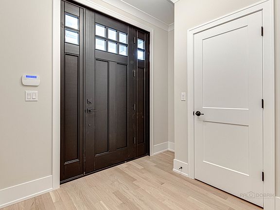 Upgraded Front Door with Coat Closet