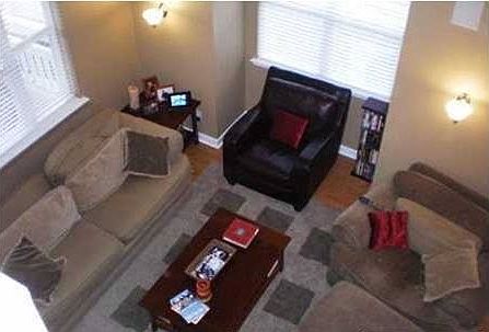 a view from above...2 story great room