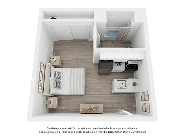 Floor plan Studio