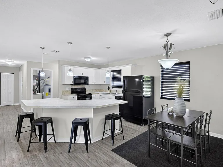 Bright & Clean with a numbered cabinet for each member