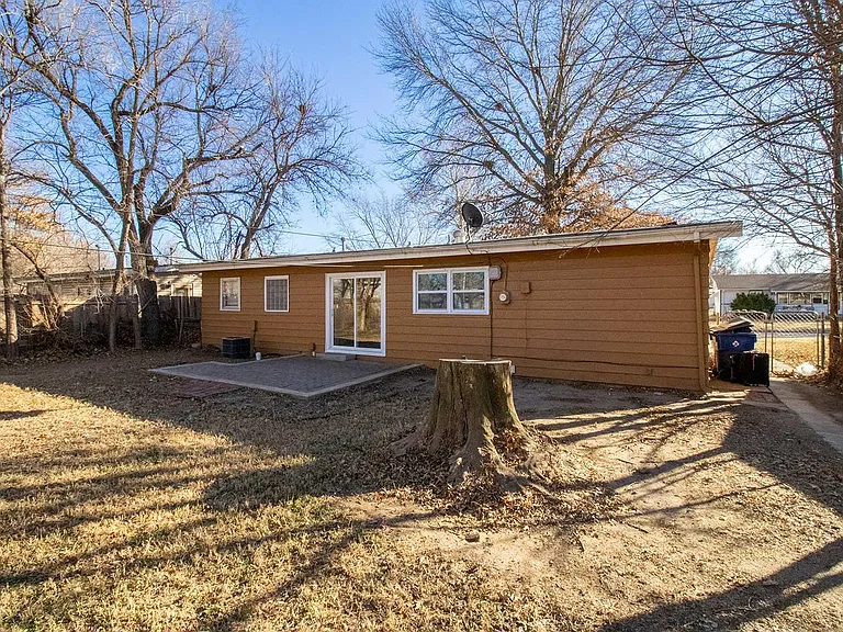 Spacious Fenced Back Yard
