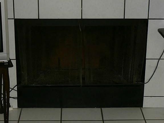 Gas Fireplace in Living Room