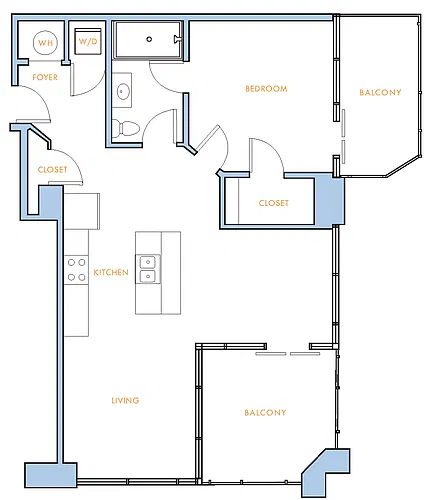 Floor plan F2 (West)