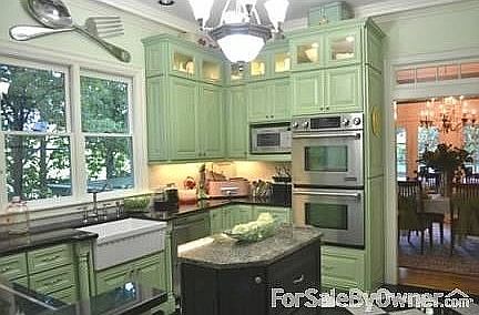 Custom Designed Kitchen with Lakeview