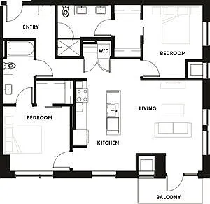 Floor plan B3